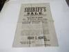 Sheriff Sale. January 1, 1866 at 4 o'clock