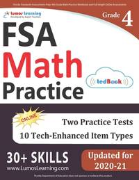 FSA Test Prep: 4th Grade Math Practice Workbook and Full-length Online Assessments : FSA Study Guide