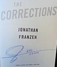 The Corrections (SIGNED) by Jonathan Franzen - Sep 01, 2001