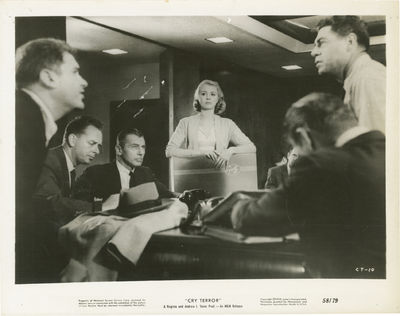 Cry Terror! (Six original photographs from the 1958 film)