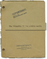 cover of The Treasure of the Sierra Madre (Original screenplay for the 1948 Western film)