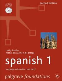 Foundations Spanish 1: Level 1 (Palgrave Foundation Series Languages)