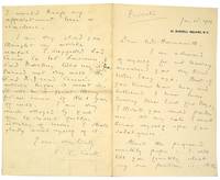 Autograph Letter Signed to Alfred Harmsworth