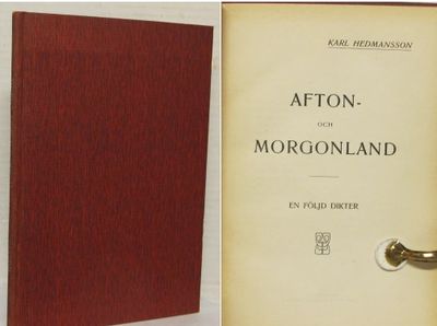 Afton- och morgonland. En följd av dikter.
