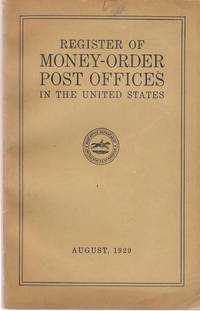 Register Of Money-Order Post Offices In The United States - 