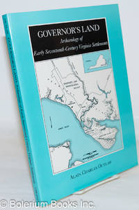 image of Governor's Land: Archaelogy of Early Seventheenth-Century Virginia Settlements