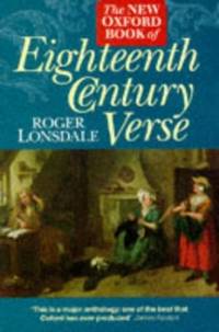 The New Oxford Book of Eighteenth Century Verse