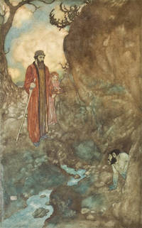 The Tempest, Act I, Scene 2 (Caliban: &quot;Wouldst give me Water with berries in&#039;t&quot;) by Dulac, Edmund - 1908