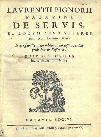 De servis et eorum apud veteres ministerijs,…