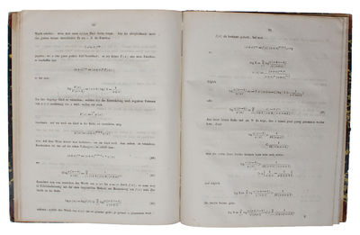 Ueber die Convergenz der uendlichen Reihen (i.e. English: "On the Convergence of Infinite Series"). (photo 2)