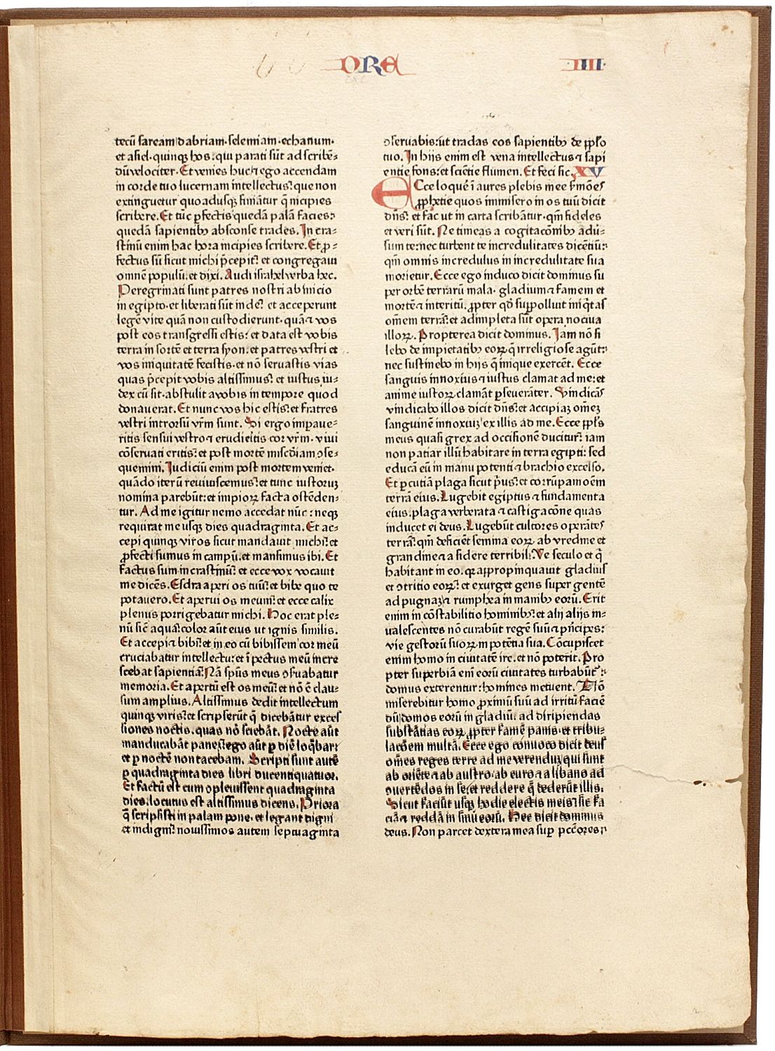 BIBLIA LATINA - Fust and Schoeffer 48-line Bible l