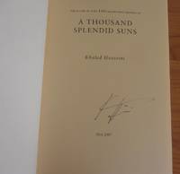 A Thousand Splendid Suns by Hosseini, Khaled - 2007