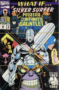 WHAT IF... No. 49 (May 1993)  "WHAT IF... The SILVER SURFER POSSESSED The INFINITY GAUNTLET