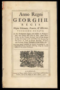 Anno Regni Georgii II Regis Magnae Britanniae, Franciae, & Hiberniae, Vicesimo Octavo. An Act for...