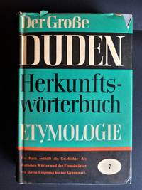 Duden Etymologie 7 by Gunther Drosdowski, Paul Grebe - 1963