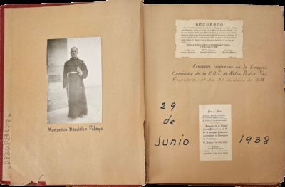 Scrapbook of Material from Our Lady of Guadalupe in Ciudad Juárez, Mexico, 1930s–1960s