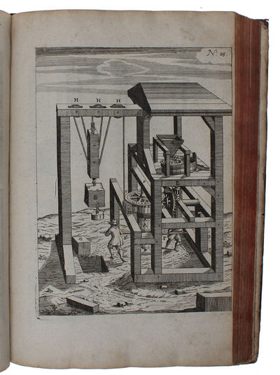 Architectura civilis, oder Beschreibung und Vorreissung vieler vornehmer Dachwerk [...]. 2 parts. (+) Theatrum Machinarum Novum. (photo 3)