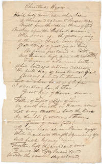 Autograph Manuscript Signed