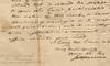 Sec. of State James Monroe Thanks Sec. of the Treasury Gallatin for 3rd U.S. Census