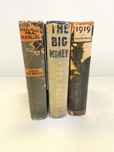 洋書 Library of America John D Passos U.S.A. THE USA TRILOGY [THE 42ND PARALLEL, 1919, THE BIG MONEY] by Dos
