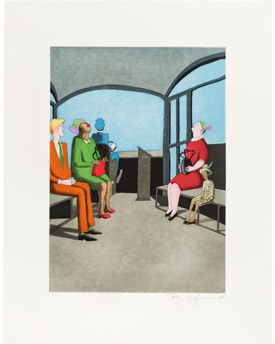 SIX ETCHINGS for EVERYTHING THAT RISES MUST CONVERGE