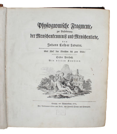 Physiognomische Fragmente, zur Beförderung der…