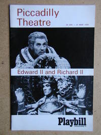 Edward II and Richard II. Theatre Programme.