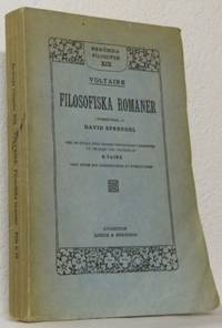 Filosofiska romaner. I översättning av David…