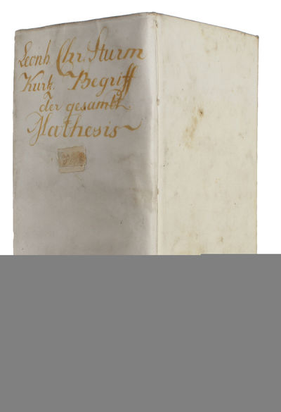 Kurtzer Begriff der gesambten Mathesis bestehend…