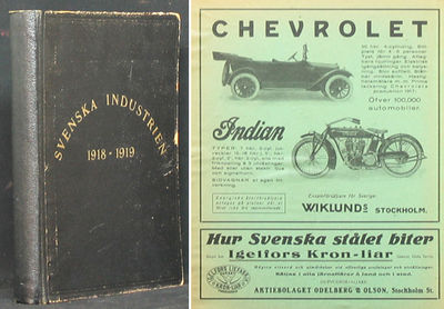 Svenska industrien 1918-1919.