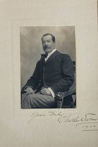 Signed matte photograph