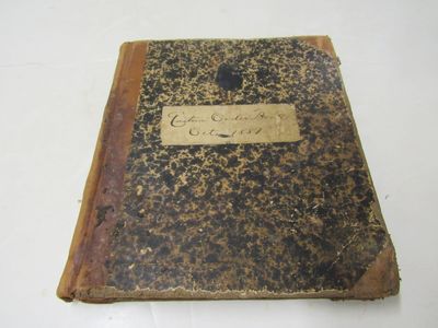 Custom Order Book for the C.M. & A.W. Rolfe Co. of Penacook NH 1881-1885