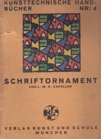 Schriftornament (Islamic designs) by L. M. K Capeller - 1946 - from Hard-to-Find Needlework Books (SKU: 50774)