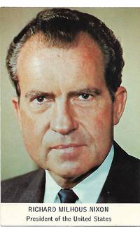 image of President Richard M. Nixon - 37th President of the United States of America - Vintage Postcard