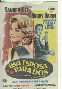cover of Programas de cine: Una esposa para dos-NO CONFUNDIR CON LA PELICULA