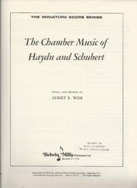 image of The Chamber Music of Haydn and Schubert (Miniature Score Series)