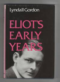 cover of Eliot's Early Years