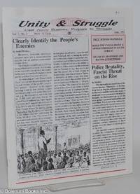 cover of Unity & Struggle, Cast Away Illsuions, Prepare to Struggle, June 1991, vol. 2, no. 3