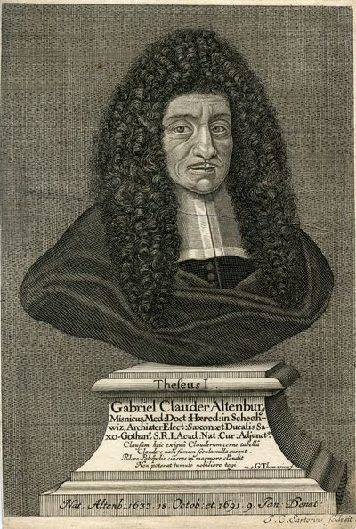 Engraved Portrait by J. C. Sartorius
