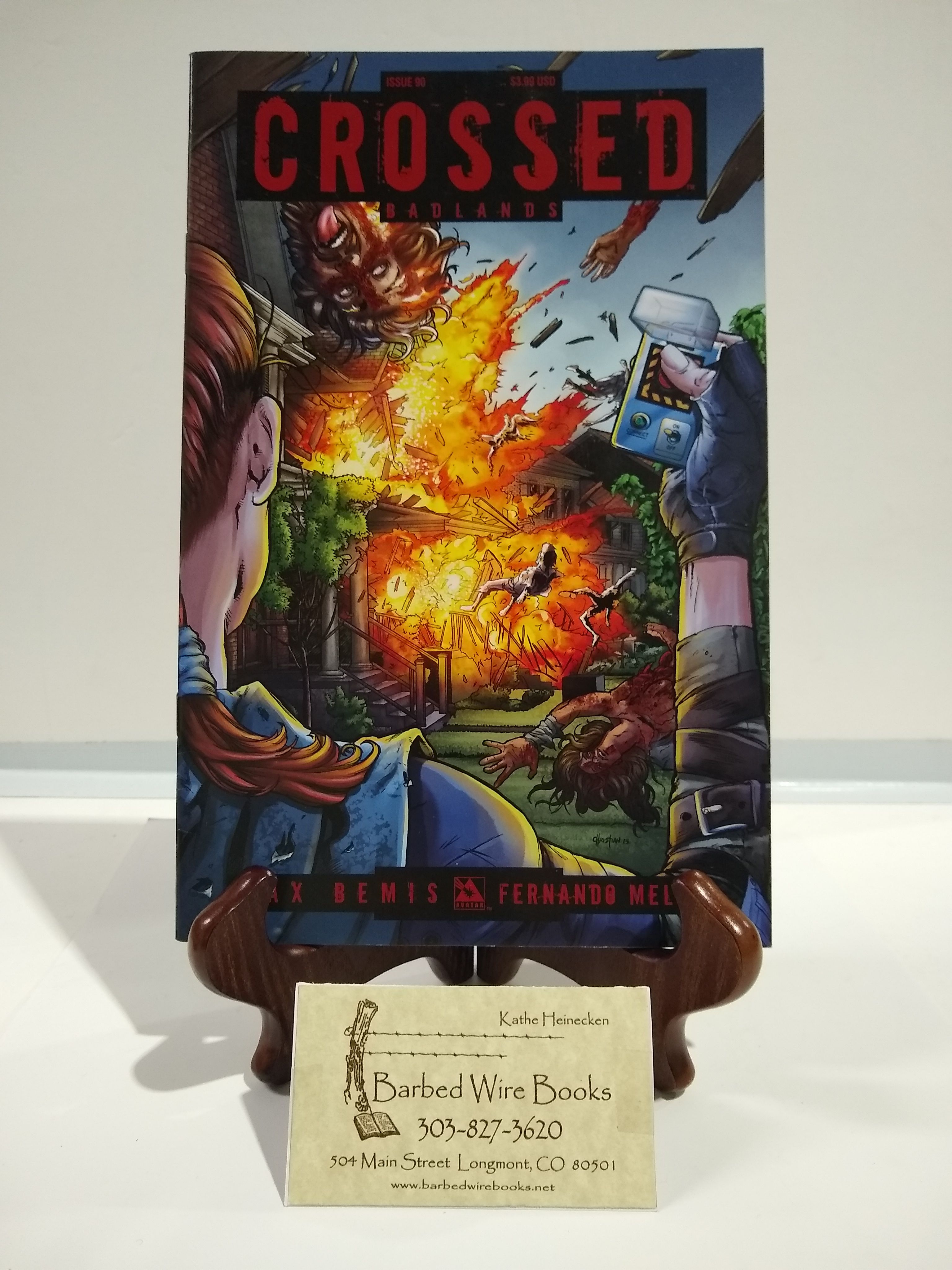 だっくす　ピーボーイ20本とランス1本 Crossed: Badlands #90 by Max Bemis | Stapled | 2015 | Avatar Press
