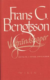 Valfrändskaper. Artiklar i Svensk Uppslagsbok.…
