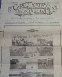 Illustrated Cape to Cairo Argus - The First Newspaper ever produced on a Trans-continental Motor...