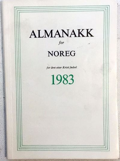 For året etter Kristi Fødsel 1983. Utrekna ved…