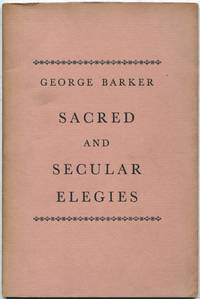 cover of Sacred and Secular Elegies