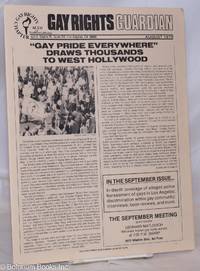 image of Gay Rights Guardian: vol. 4, #8, August 1979; Gay Pride Everywhere draws thousands to West Hollywood