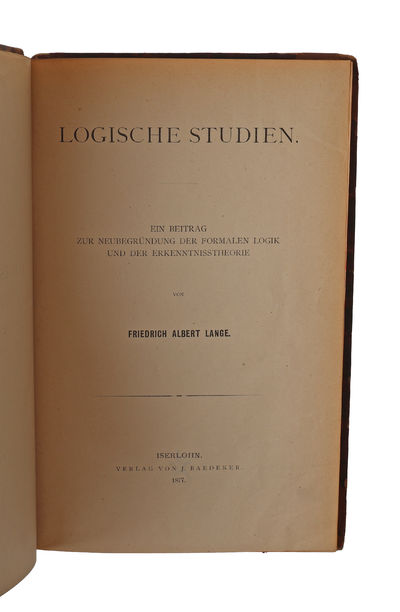 Logische Studien: Ein Beitrag Zur Neubegrundung…