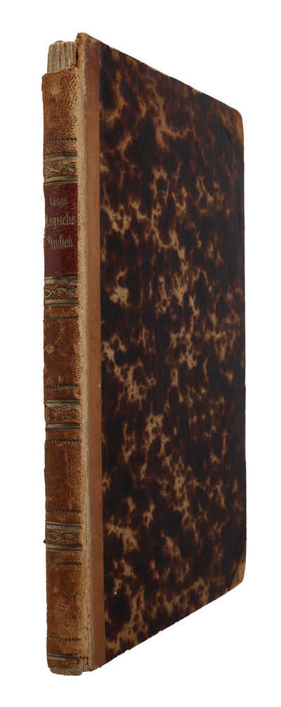 Logische Studien: Ein Beitrag Zur Neubegrundung Der Formalen Logik Und Der Erkenntnisstheorie. - [HØFFDING'S COPY] (photo 2)