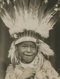 Portraits of Little Holy Flower, Hold His Hand, and Come in Camp, Three American Indian Child Performers at the ‘Red Man Spectacle,” Earl’s Court, 1909