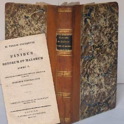 De finibus bonorum et malorum. Libri V. Cum…