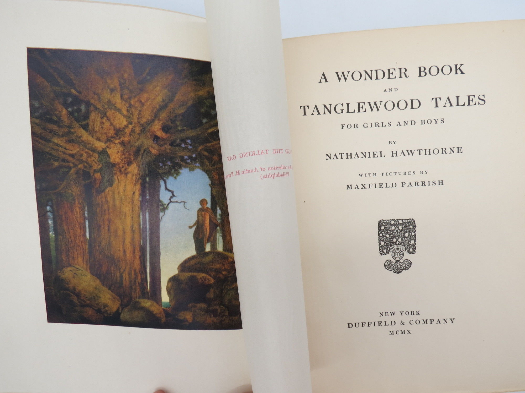 A WONDER BOOK AND TANGLEWOOD TALES by Hawthorne, Nathaniel